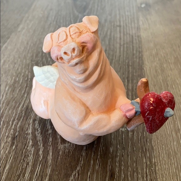 Ceramic Pig Figurine - Picture 2 of 12